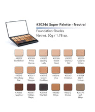 Load image into Gallery viewer, Glamour Crème™ Ultra HD Foundation Super Palettes - Primehavenstore