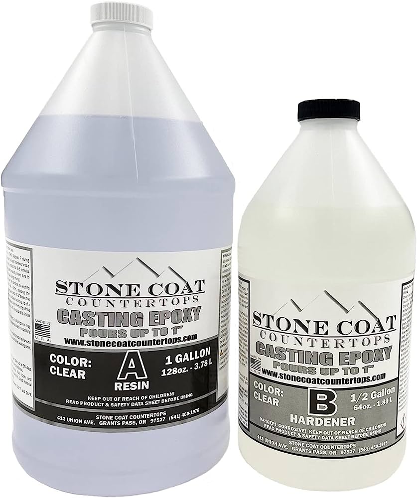 Stone Coat Casting Epoxy- Gallon Kit - Primehavenstore
