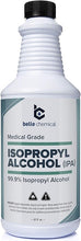 Load image into Gallery viewer, Medical Grade Isopropyl Alcohol - No Methanol - No Foul Odor -  (32oz) - Primehavenstore