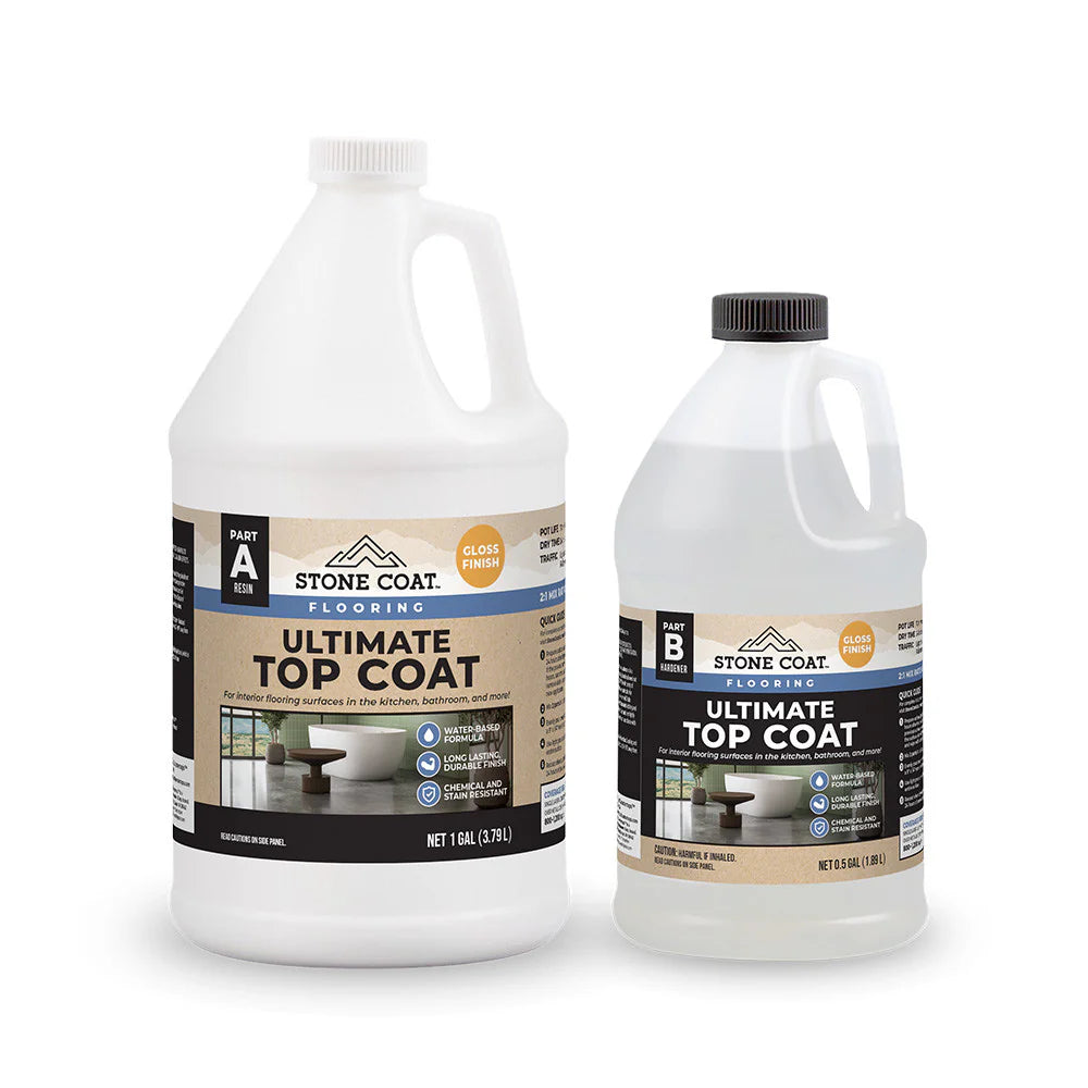 Flooring Ultimate Top Coat- Gallon Kit (GLOSS) - Primehavenstore