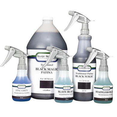 Traditional Black Patinas (Iron Bronze, Aluminum, Brass, Copper, and Steel) - Primehavenstore