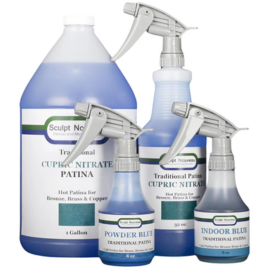Traditional Blue Patinas (bronze, brass, copper, and the Metal Coatings) - Primehavenstore