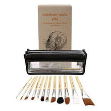Load image into Gallery viewer, SFX BRUSH SET 12 PC. WITH DOUBLE POUCH (2ND COLLECTION) - Primehavenstore