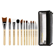 Load image into Gallery viewer, SFX BRUSH SET 12 PC. WITH DOUBLE POUCH (2ND COLLECTION) - Primehavenstore